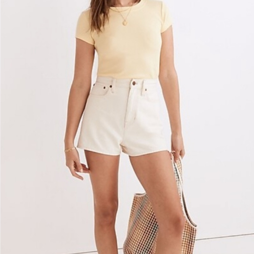 Madewell Momjean Shorts